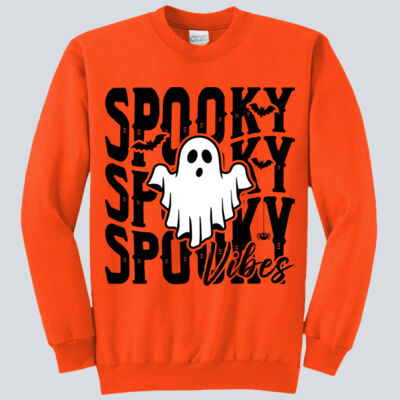 Adult Crewneck - Fall - Spooky Vibes Thumbnail