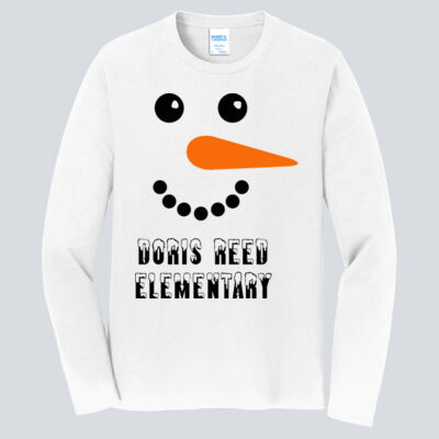 Adult Long Sleeve Shirt - Winter Holidays - Snowman Thumbnail