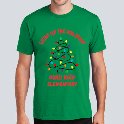 Adult T-Shirt - Winter Holidays - Light Up - Red Thumbnail