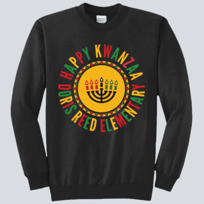Adult Crewneck - Winter Holidays - Happy Kwanzaa Thumbnail